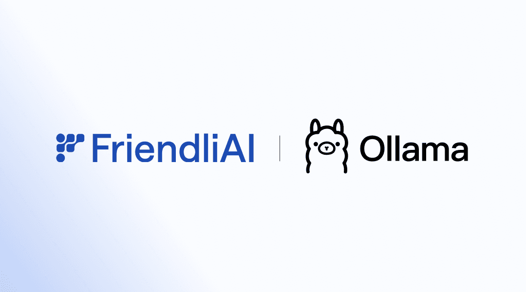 FriendliAI and Ollama Join Forces to Accelerate Open Model Adoption Among Korean Enterprises FriendliAI and Ollama Join Forces to Accelerate Open Model Adoption Among Korean Enterprises